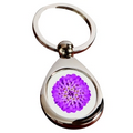 Oval Full Color Key Ring